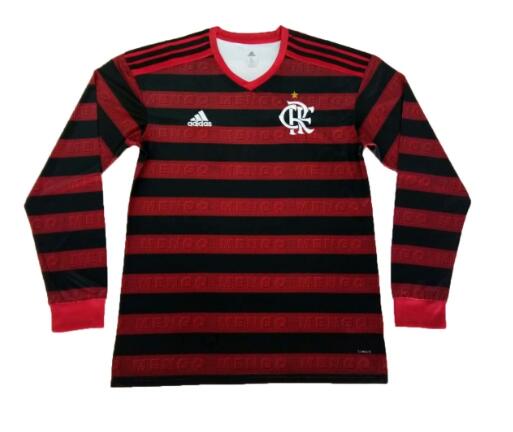 camiseta primera equipacion del Flamengo 2020 manga larga